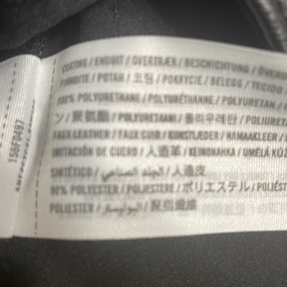 NWT Abercrombie and Fitch vegan leather pants - Picture 7 of 11